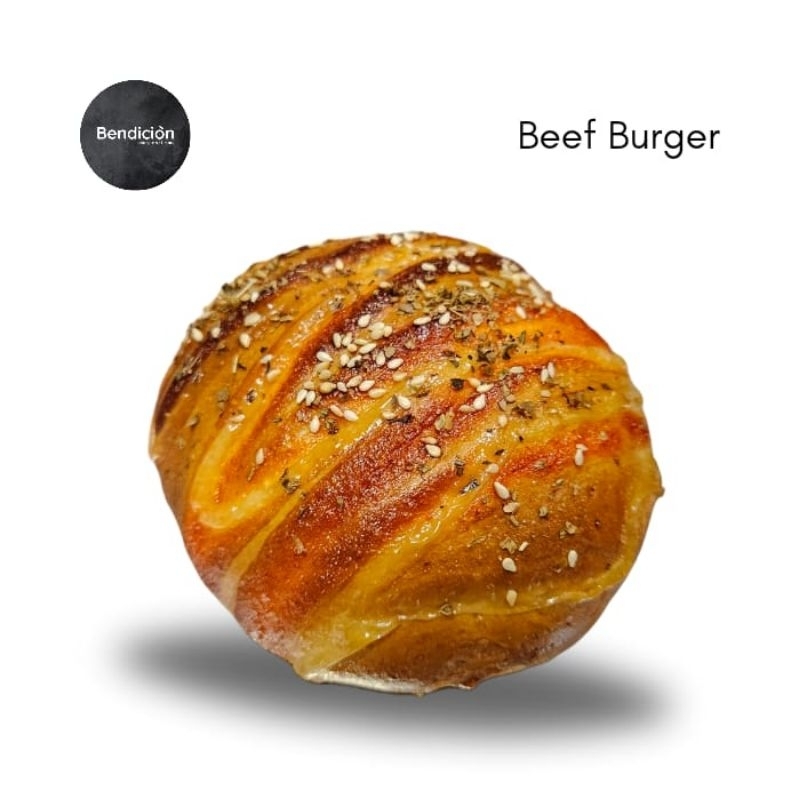 

Beef Burger with Cheese - Burger isian Beef dan Keju