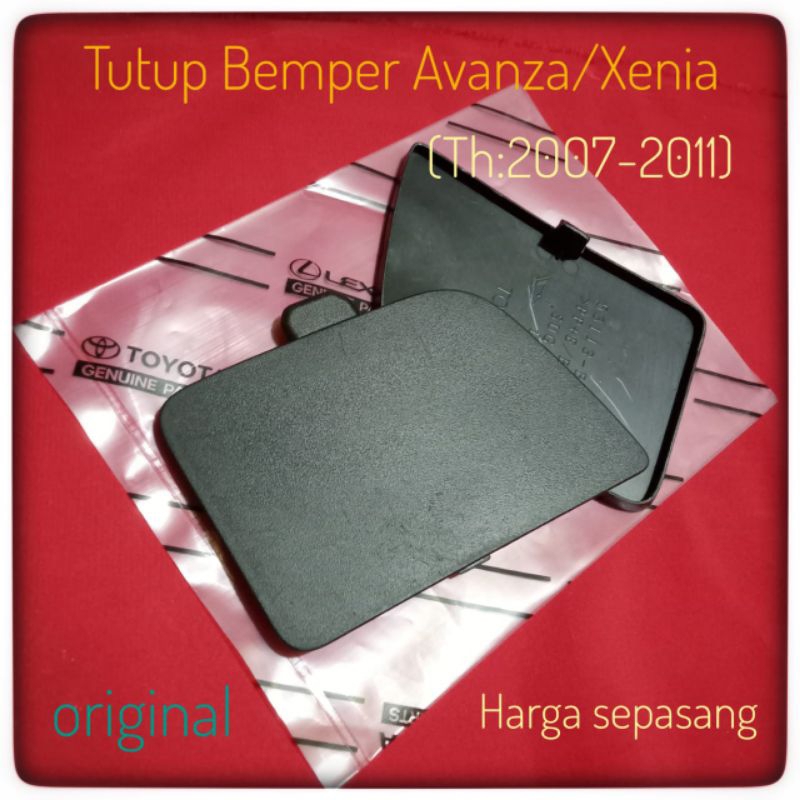 Tutup bemper Avanza Xenia vvti tutup bemper Avanza Xenia lama cover hole Avanza Xenia Tutup bemper d