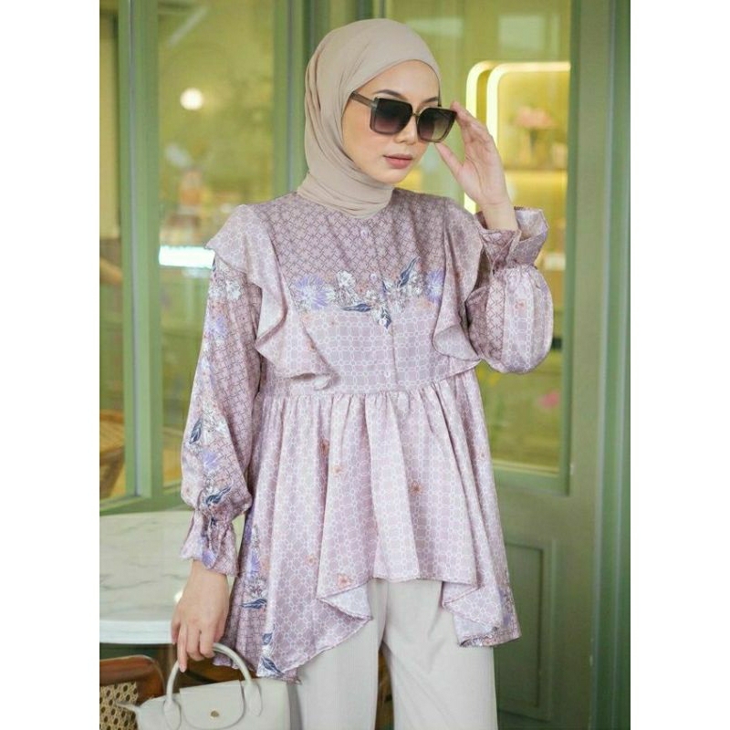 Vanilla Sale Lily Blouse / Lily Blouse Vanillahijab / Lily Blouse Vanilla Hijab / Lily Blouse Vanill