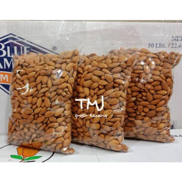 

86 KACANG ALMOND PANGGANG KUPAS PREMIUM 1KG (ROASTED) 4868
