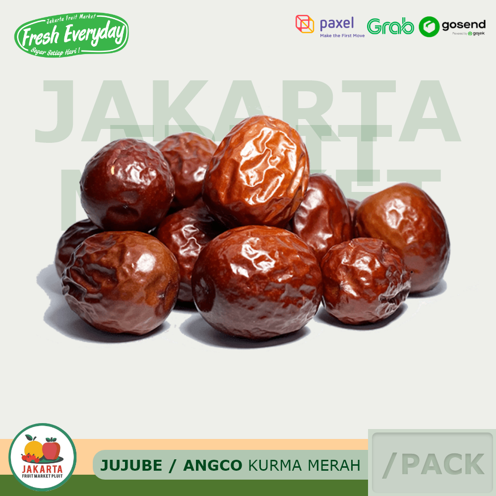 

Angco / Hongzao / JUJUBE Buah Kurma Merah