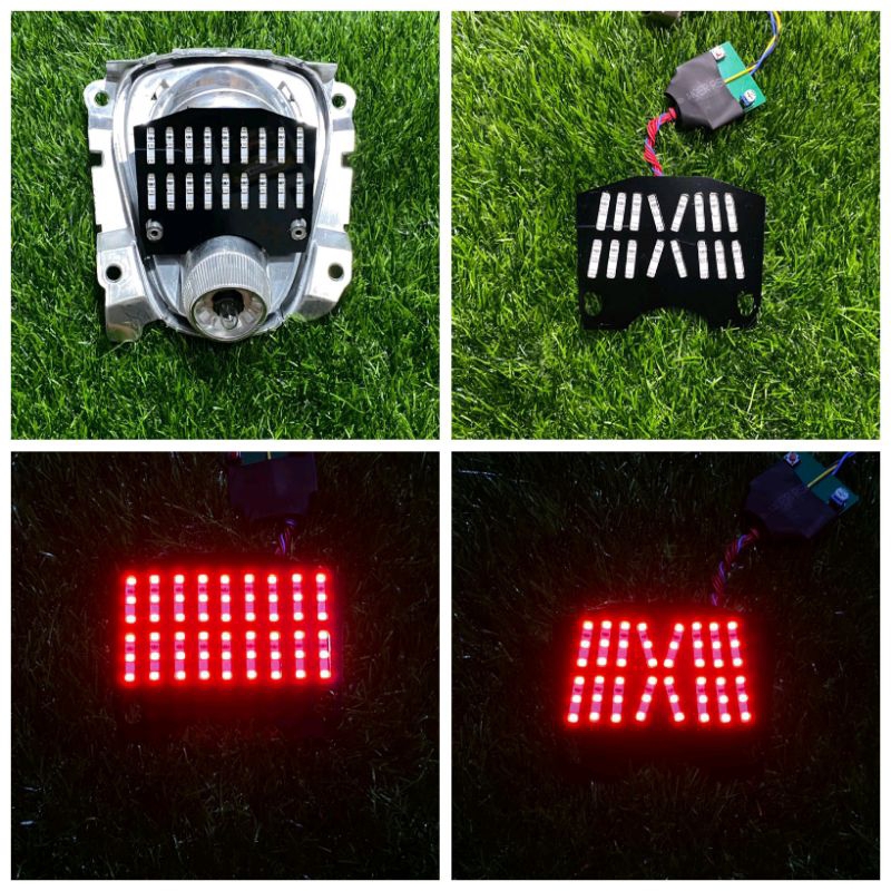 led running scoopy karbu stoplamp running scoopy karbu