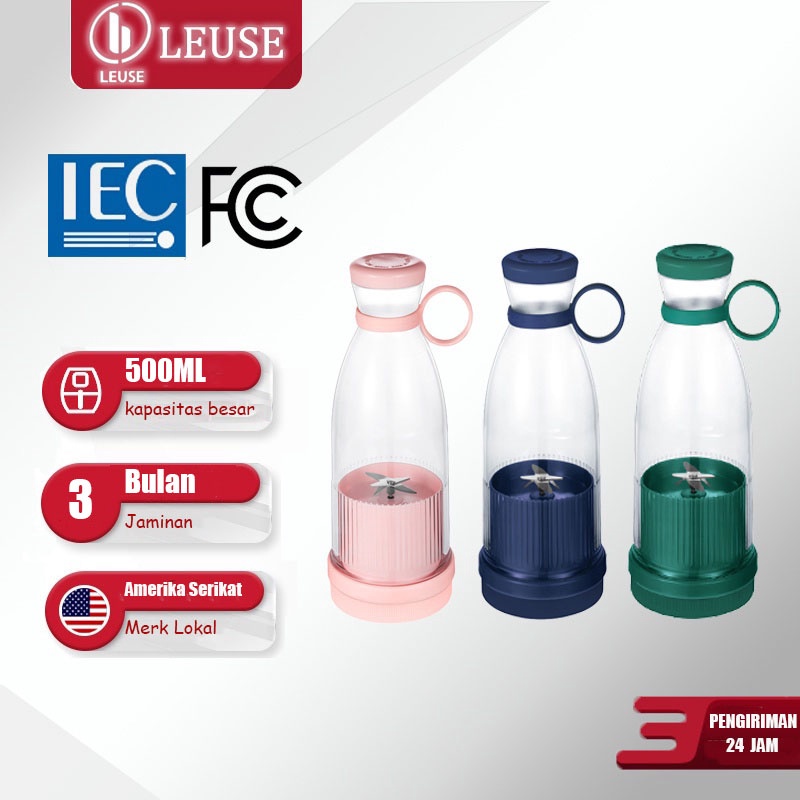 Termurah dan terbaik LEUSE Surabaya Blender Portable / Juicer Usb 500ml ?