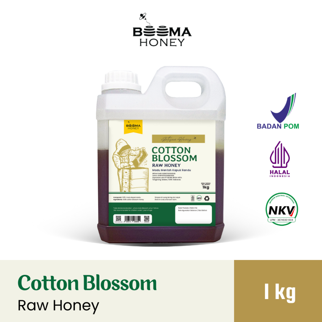 

Beema Honey - Cotton Blossom Raw Honey 1Kg