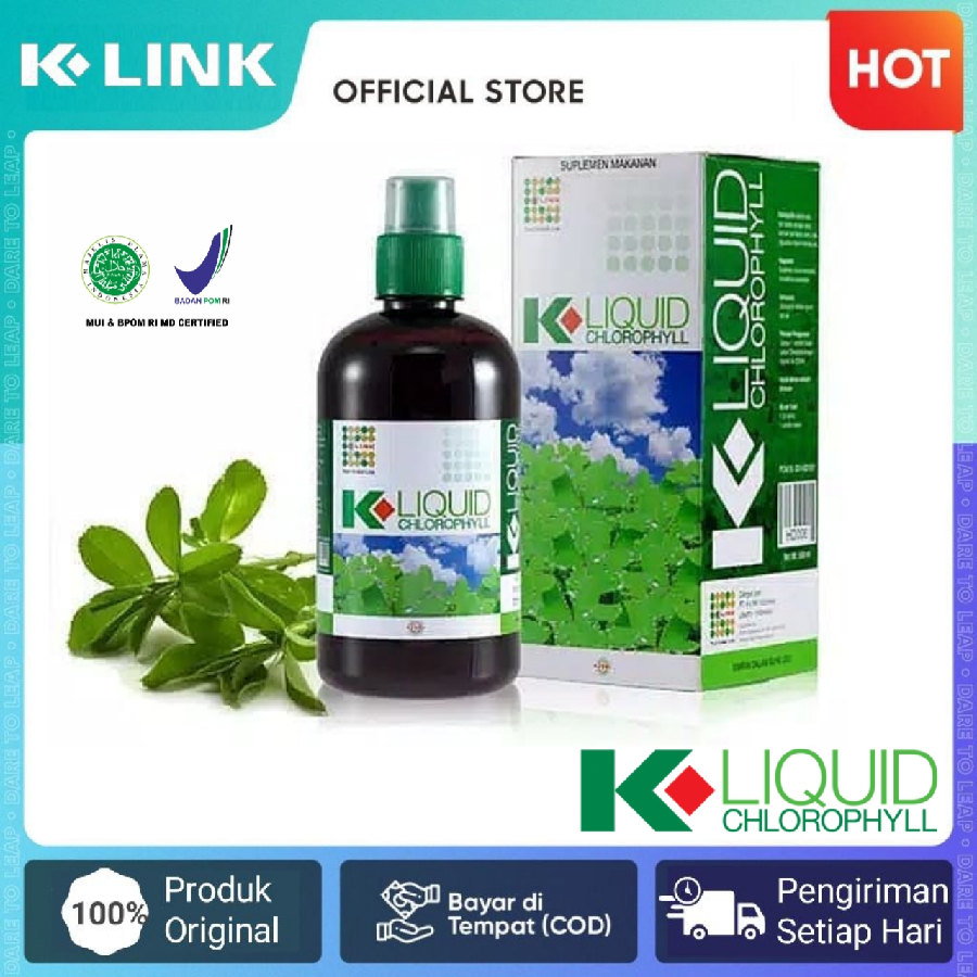 Klorofil K Link Original 500ml Chlorophyl Clorophyll Clorofil
