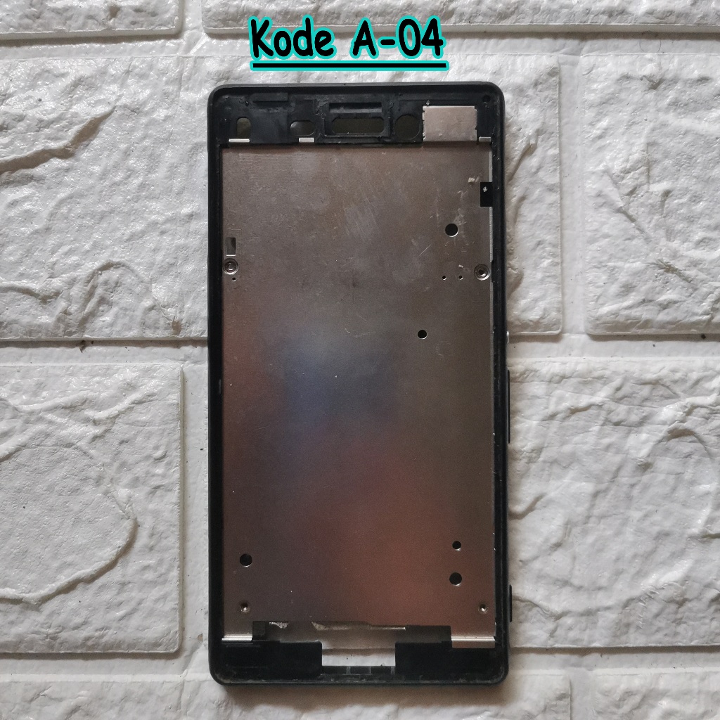 Frame Sony Xperia M4 Aqua Tatakan LCD Original Copotan - Dudukan Layar HP
