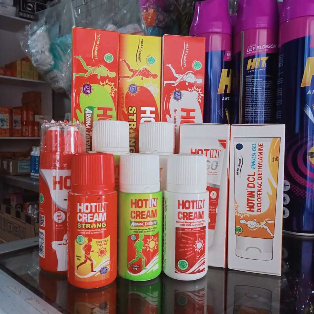 HOTIN CREAM // HOTIN GO // HOTIN DCL