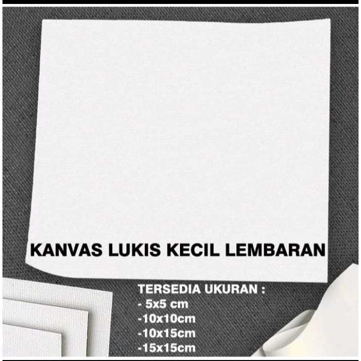 

Kanvas lukis mini Lembaran Premium