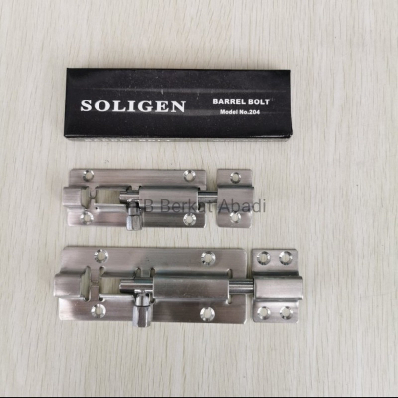 grendel slot soligen 2" inch grendel stainless steel soligen