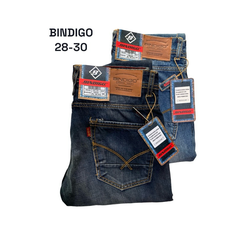 Celana Jeans Pria BINDIGO High Quality Original 100%