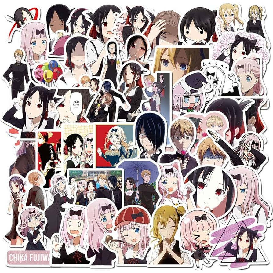 

(30 PCS) Sticker Kaguya-Sama Glossy Dan Anti Air