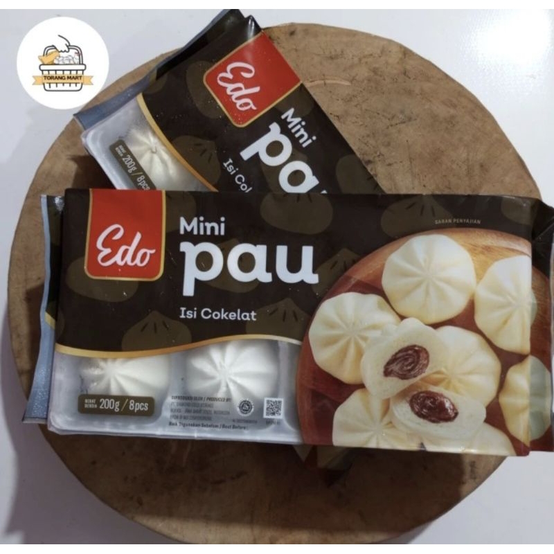 

Edo Mini Pau isi Coklat 200 Gram