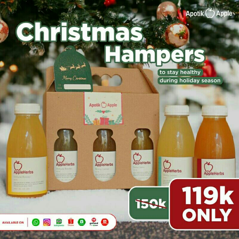 

Christmas Hampers / Hampers Natal / Kado Natal by AppleHerbs