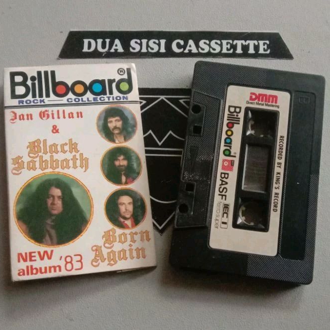 kaset black sabbath - born again