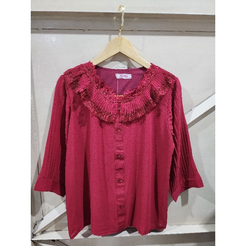 ATASAN/BLOUSE WANITA PREMIUM IMLEK YF09 (5395)