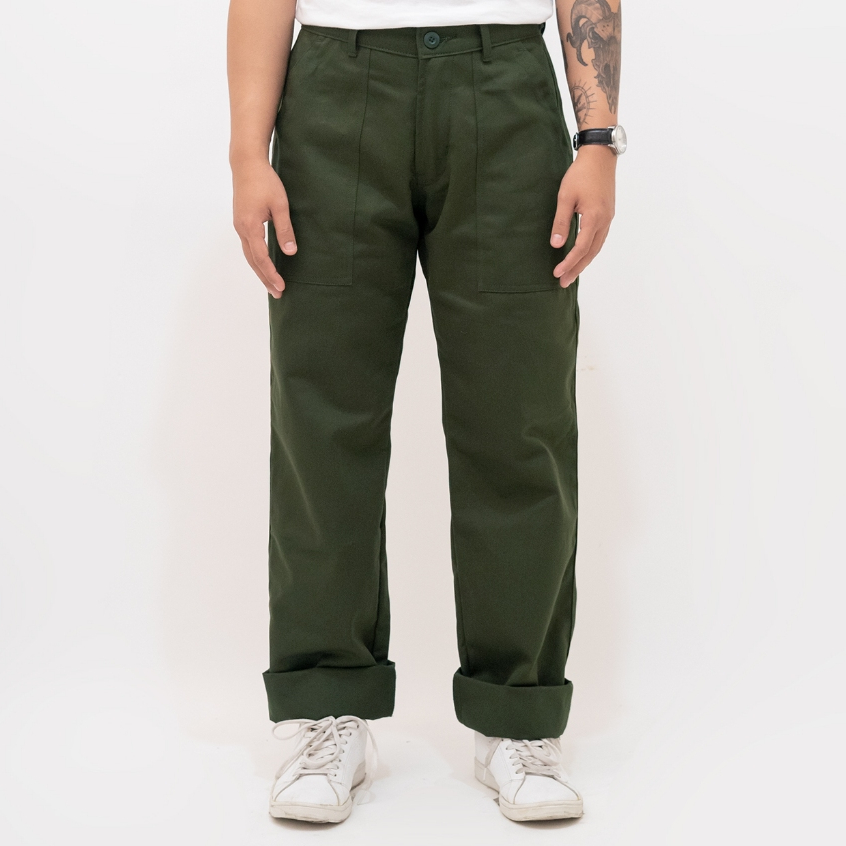 TYP Fatigue Pants - Army Reguler Fit Workpants