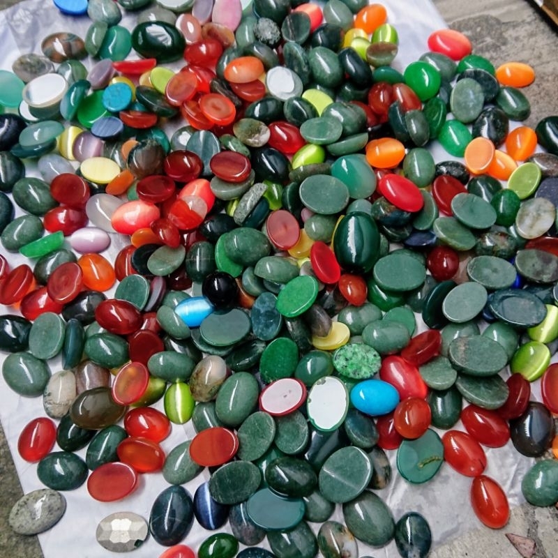 PROMO GROSIR 1 KODI BATU AKIK CAMPUR KODIAN 20 PCS / AKIK 1 KODI TERMURAH