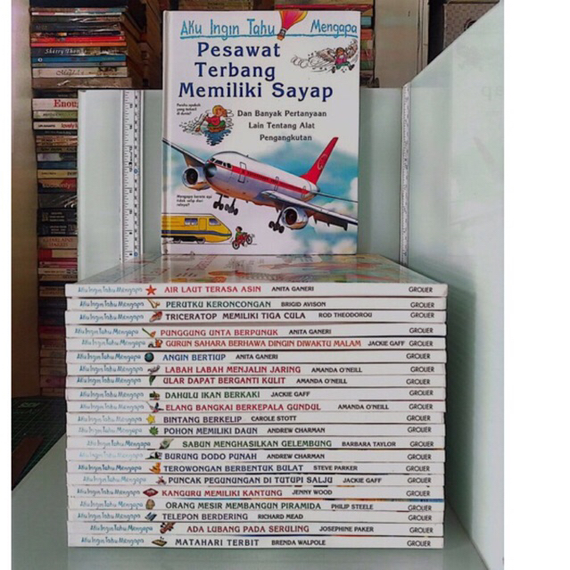 Aku Ingin Tahu Mengapa GROLIER Lengkap