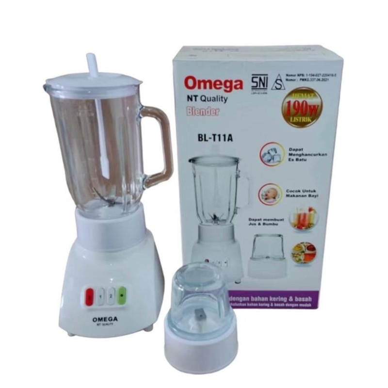 Blender Kaca National Omega BL T11A