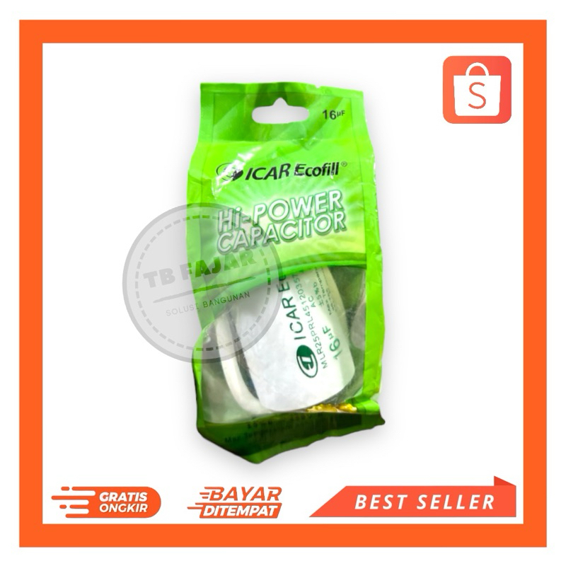 Kapasitor Bulat ICAR ECOFILL