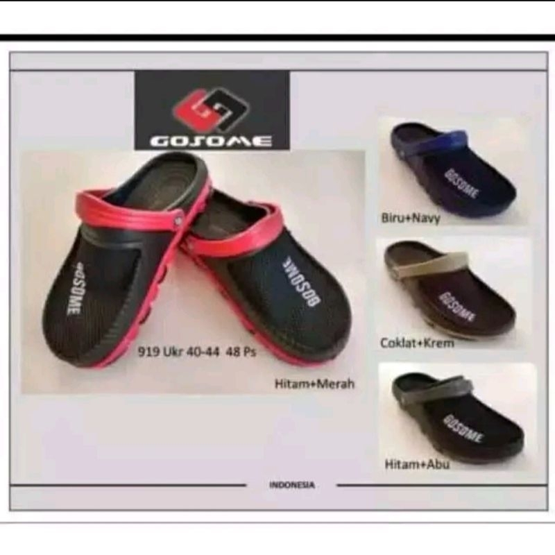 Sandal Karet Baim Gosome/sandalkodok gosome no.40-44