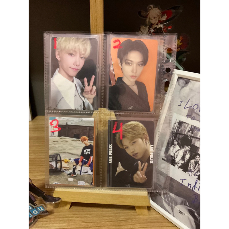 photocard official Felix STRAY KIDS