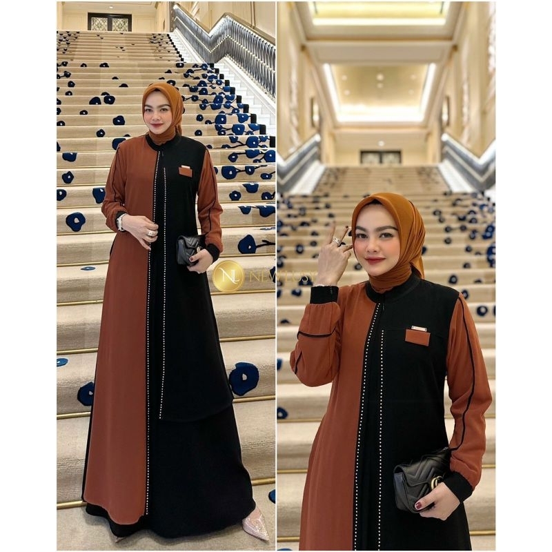 ABAYA NAVISA-New Lusy-gamis terbaru