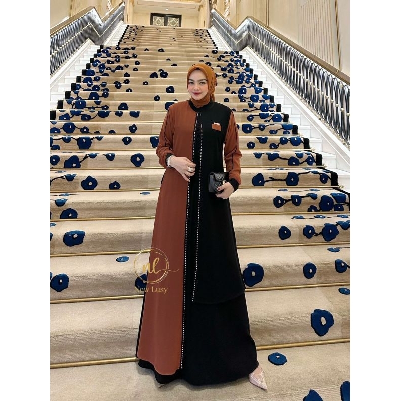 ABAYA NAVISA-New Lusy-gamis terbaru