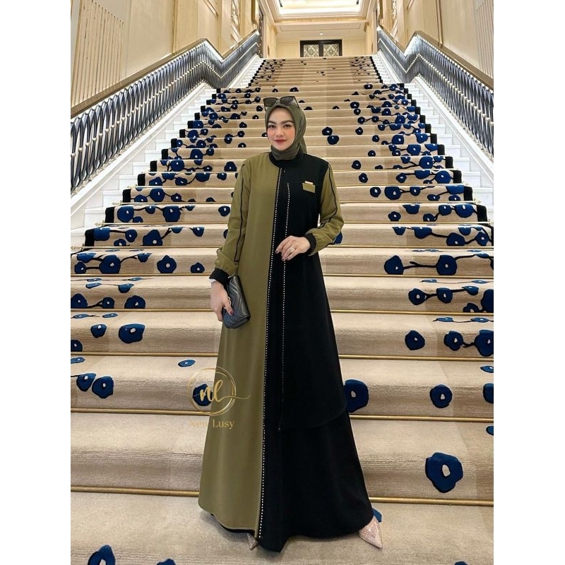 ABAYA NAVISA-New Lusy-gamis terbaru