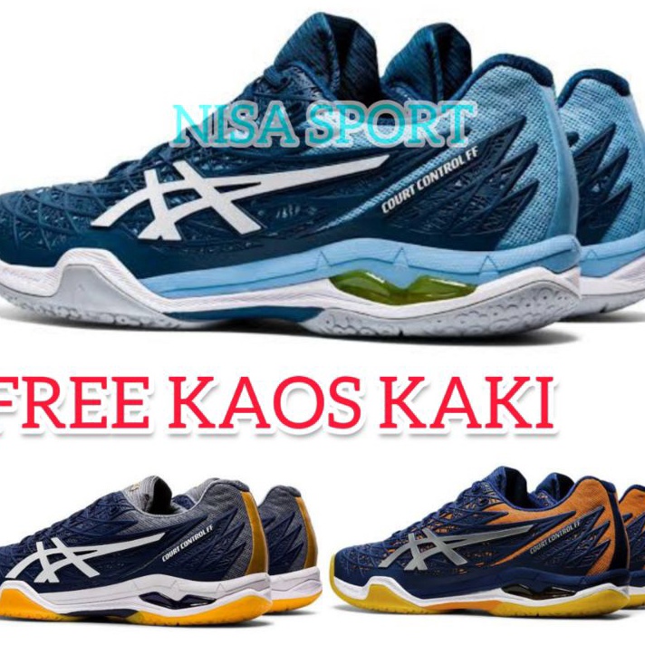 Jual Sepatu Badminton Pria Wanita Court Control Ff Sepatu Bulutangkis Pria Sepatu Tenis Court Ff Sep