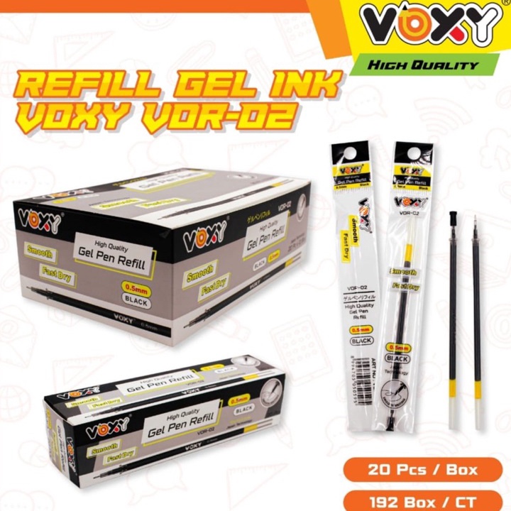 

Best Terlaris 20 psc refill isi ulang gel pen