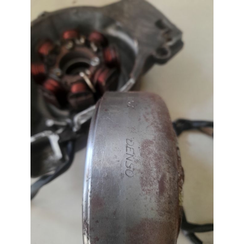 pengapian ninja rr set magnet spoll blok