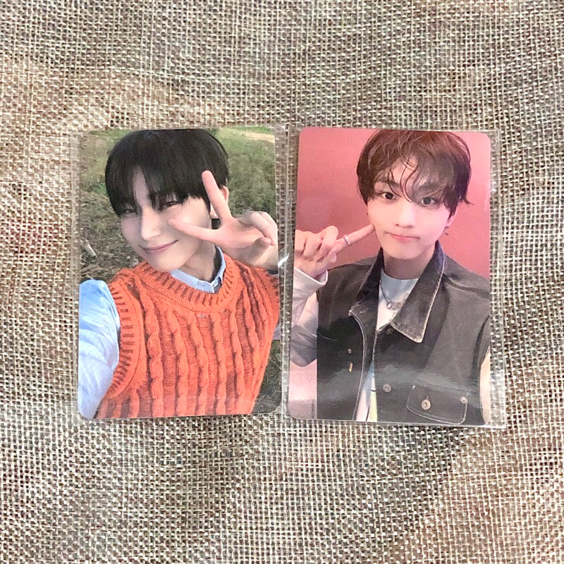 Enhypen Orange Blood POB KKT Kakaotalk Sunoo Showcase Comeback Live Reg Jungwon Photocard OB Bene Be