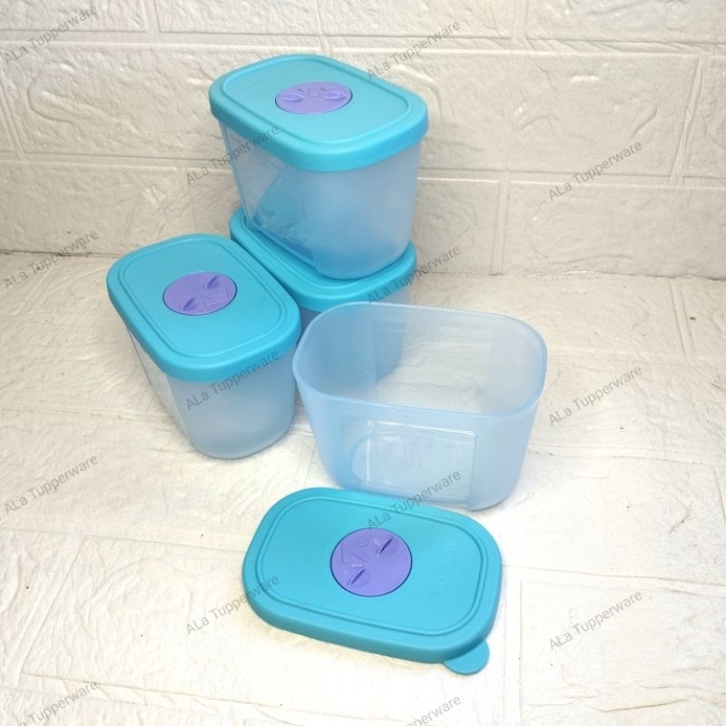Mini Freezermate Set (4) - Wadah Penyimapanan Daging Freezer