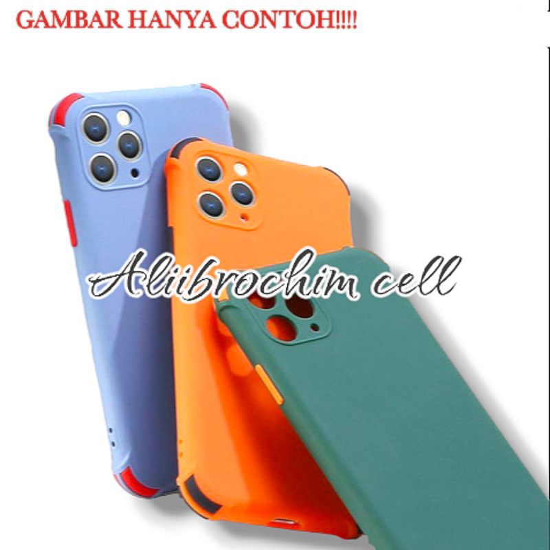 Softcase Anti crack REALME C15 Bumper Case Ada Pelindung Kamera