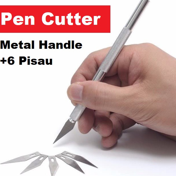

Diskon Pisau Pena Pen Cutter PCB IC Ukir Kayu Crafting Engraving Cutting Art
