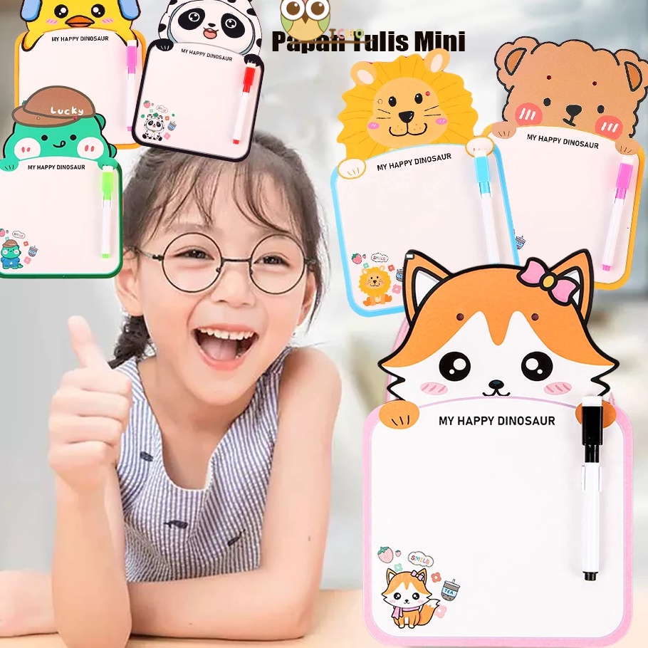 

Laris JCHO Papan Gambar Anak Bisa Dihapus/ Papan Gambar Anak/ Papan Tulis Mini Motif Hewan Lucu