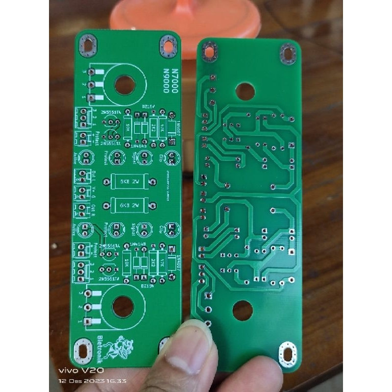 PCB Panel Depan Box Power N7000 N9000 Dauble layer