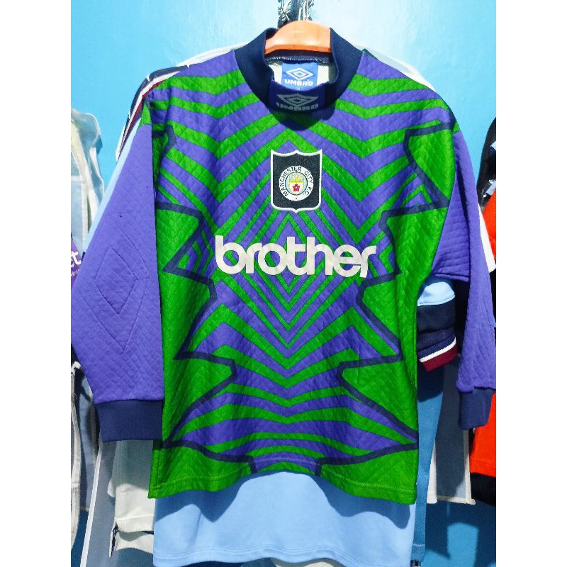 Jersey retro Manchester city GK 1995 original