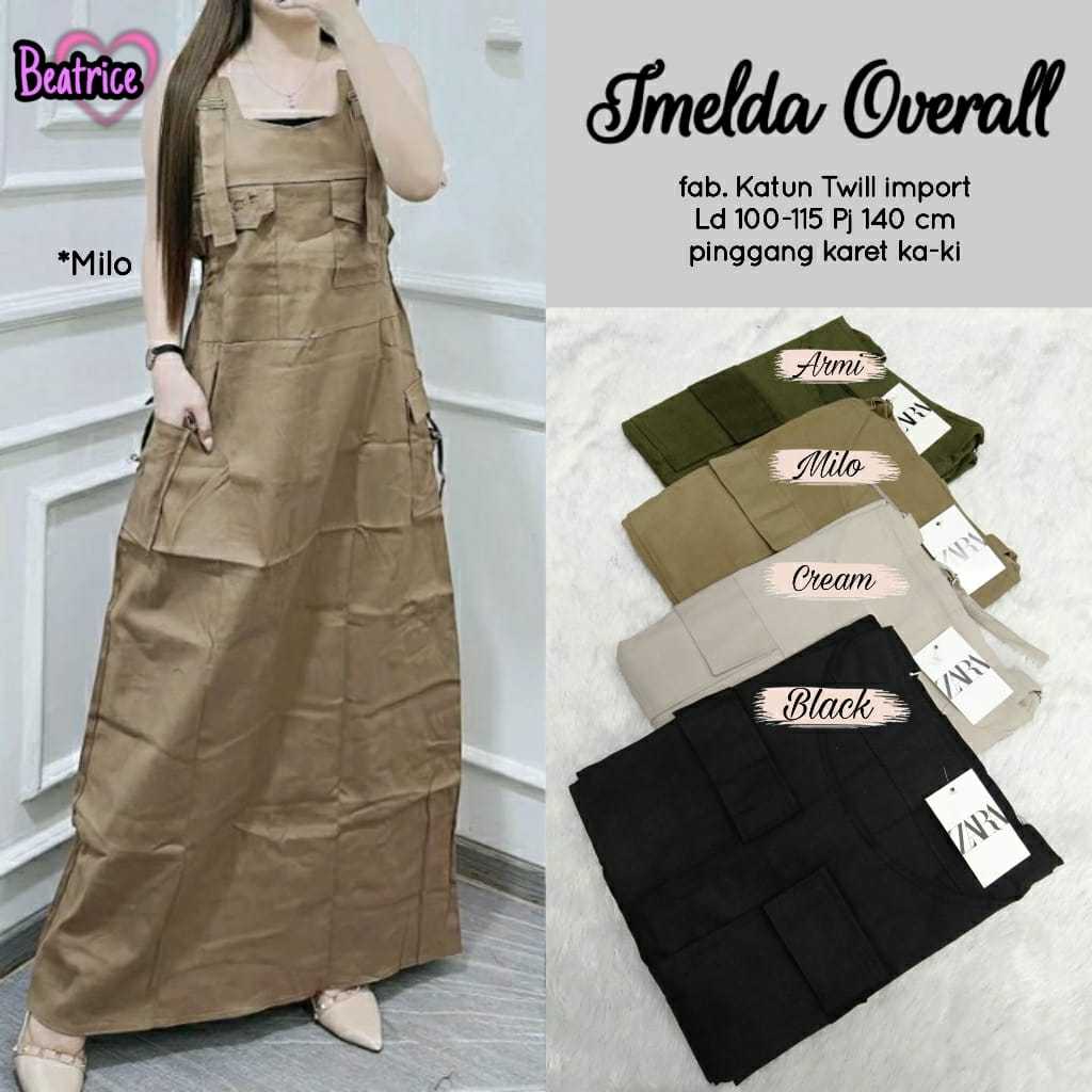 NEW IMELDA OVERALL || JUMPSUIT OVERALL