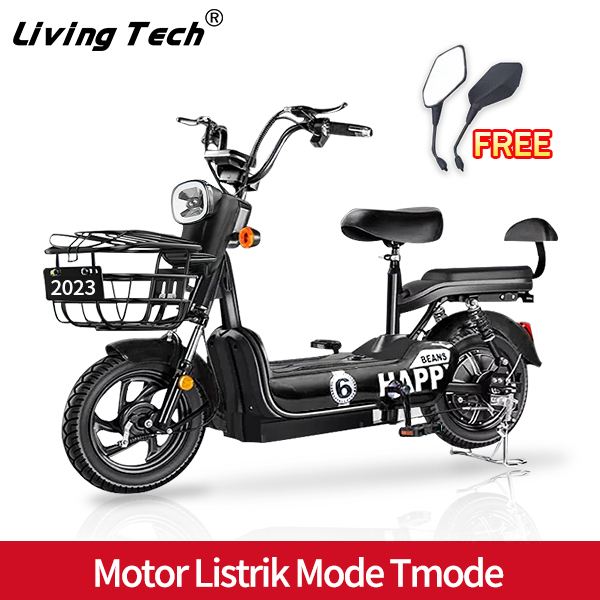 LiVing Sepeda Listrik Motor 48V Sepeda Listrik Dewasa Sepeda Listrik Premium Mewah / Sepeda Motor Li