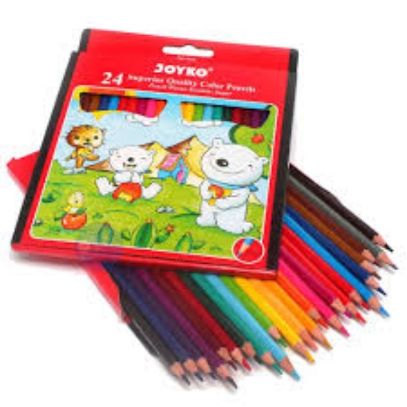 

PENSIL WARNA JOYKO 24 WARNA COLOUR