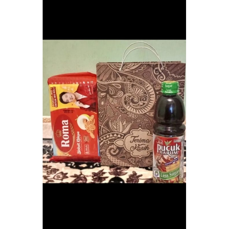 

GROSIR 100PCS PAPERBAG UKURAN 21X16X5