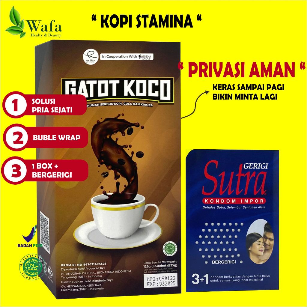 

DR HEN - Gatot Koco 1 Box BPOM by dR. Richard Lee