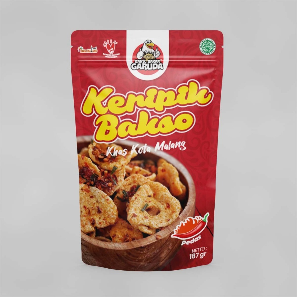 

Keripik Bakso Pedas Premium