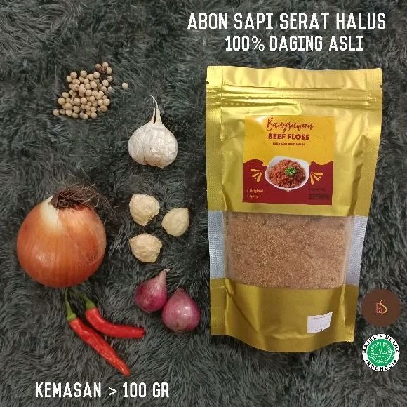 

Abon Sapi Serat Halus 100gr