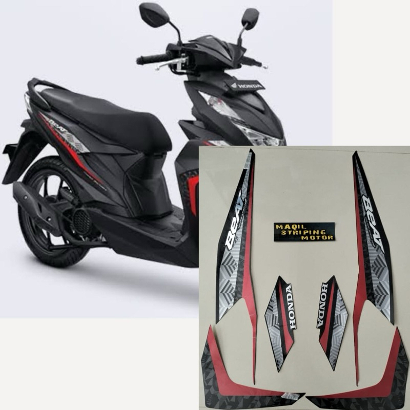 striping original Honda beat iss tahun 2021