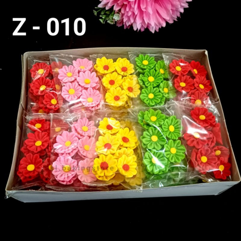 

Z-010 GUMPASTE BUNGA/HIASAN CAKE