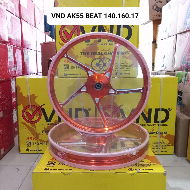 Velg VND Ak55 Beat 140/160-17 Ring 17
