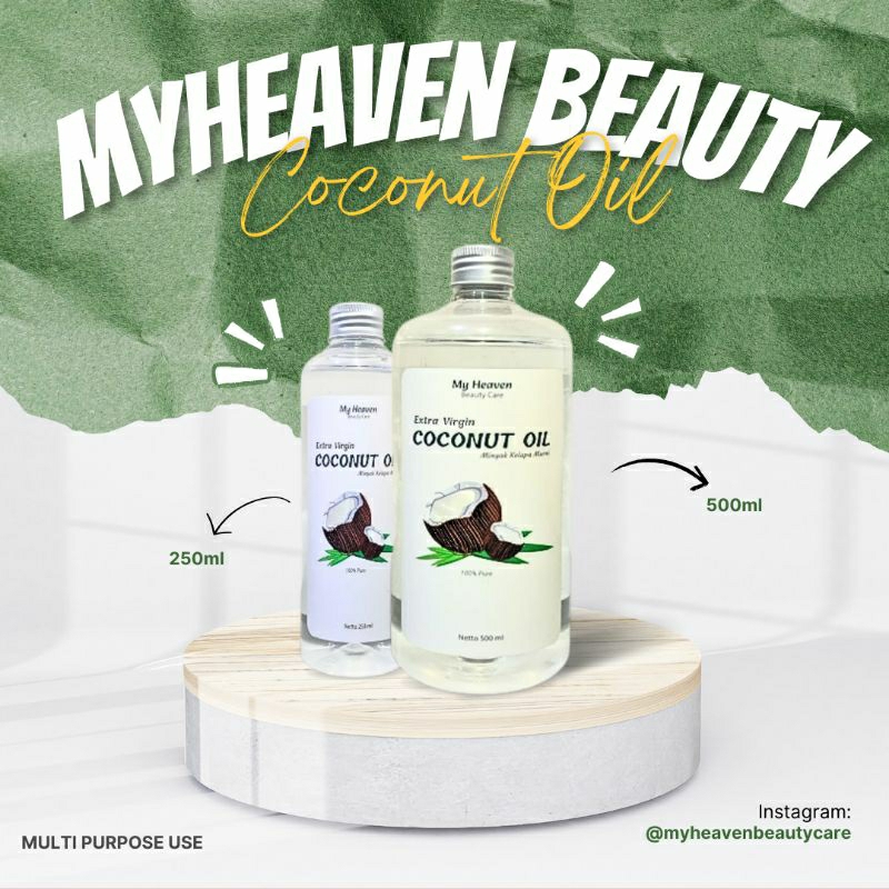 

My Heaven Beauty - Extra Virgin Coconut Oil - Minyak Kelapa Murni